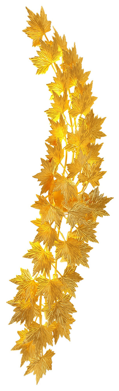 Candeeiro de teto metálico dourado moderno com 10 luzes – imagem 5