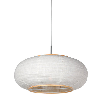 silva-alba-hanglamp-zwart-met-linnen-kap-o60-cm-main-image