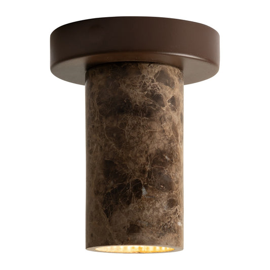 Piccola lampada da soffitto in marmo marrone It's About RoMi Tivoli