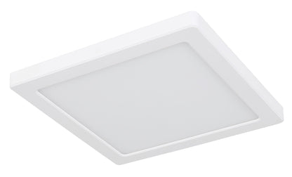 Lampada da soffitto LED in plastica bianca di media grandezza – immagine 1