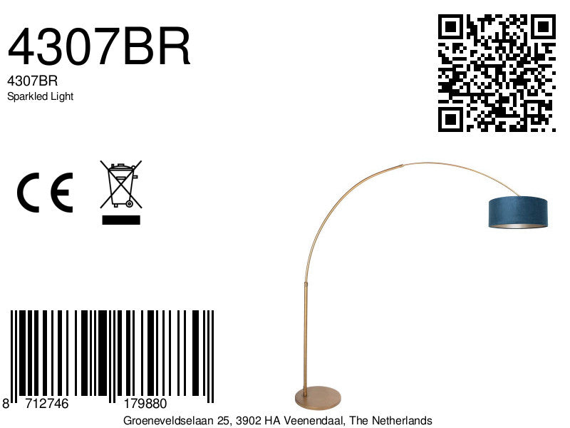 bronskleurige-klassieke-booglamp-blauwe-kap-steinhauer-sparkled-light-variant-image8a