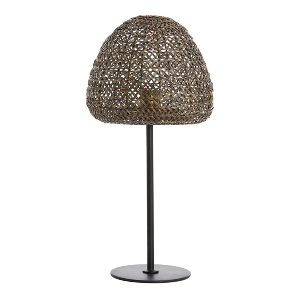 rustieke-zwarte-tafellamp-gouden-vlechtwerk-light-living-finou-main-image