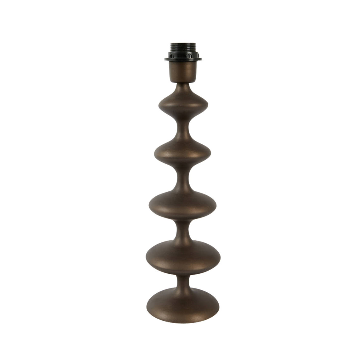 Grande base lampada in metallo color bronzo Light & Living Vireen