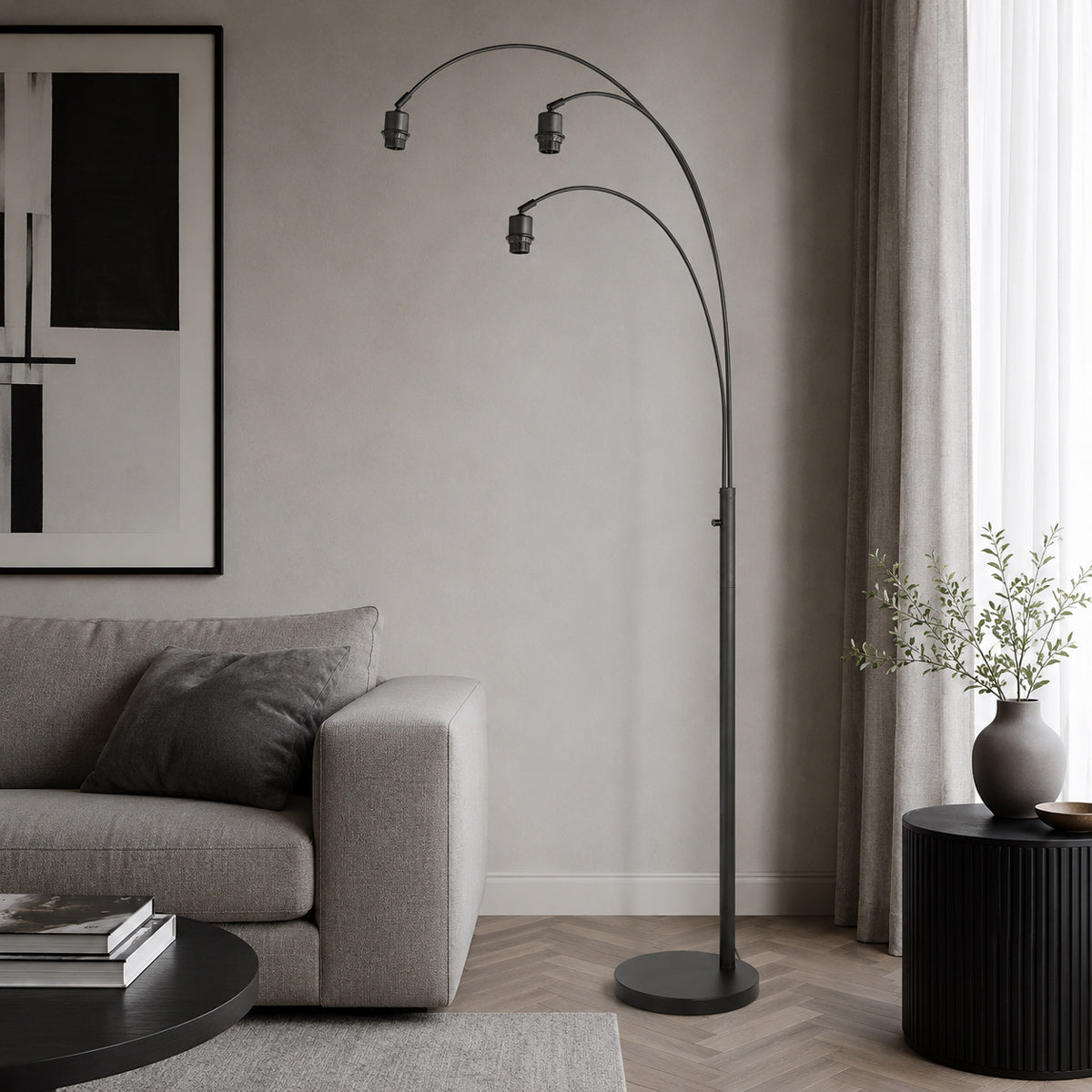zwarte-moderne-booglamp-drie-lichts-steinhauer-sparkled-light-variant-image2