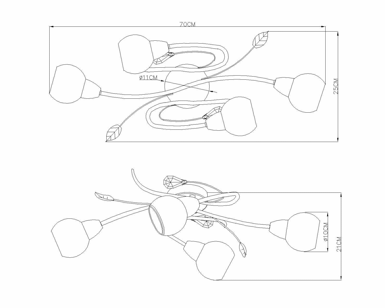 4-kap-nikkelen-gedraaide-plafondlamp-globo-lilly-variant-image2