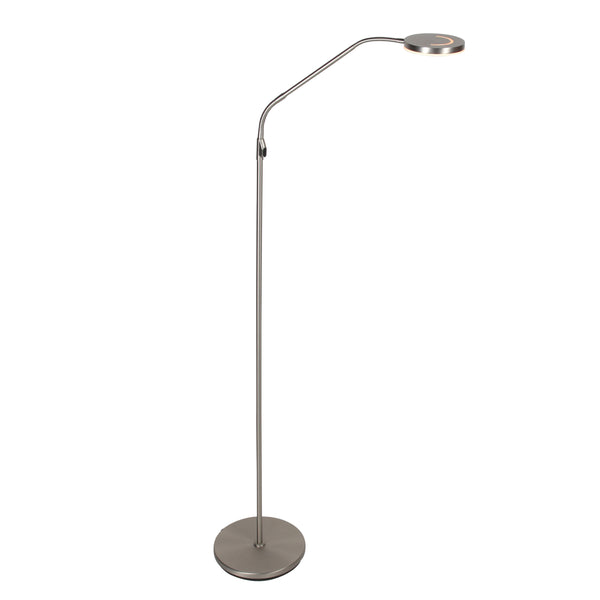 Candeeiro de pé em aço com cabeça ajustável Steinhauer Exclusive Soleil 2