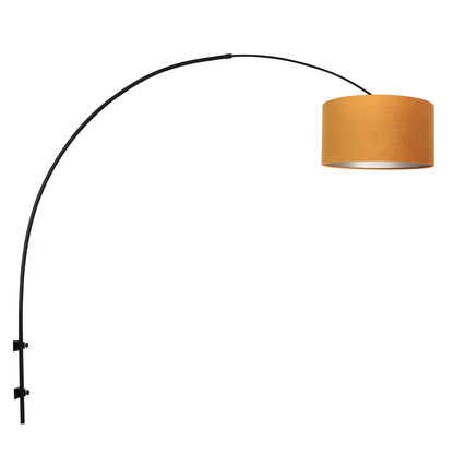 wandlamp-met-okergele-kap-steinhauer-sparkled-light-main-image