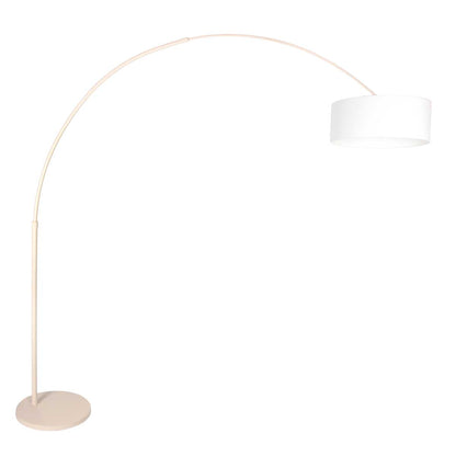 cremekleurige-booglamp-met-witte-kap-steinhauer-sparkled-light-main-image