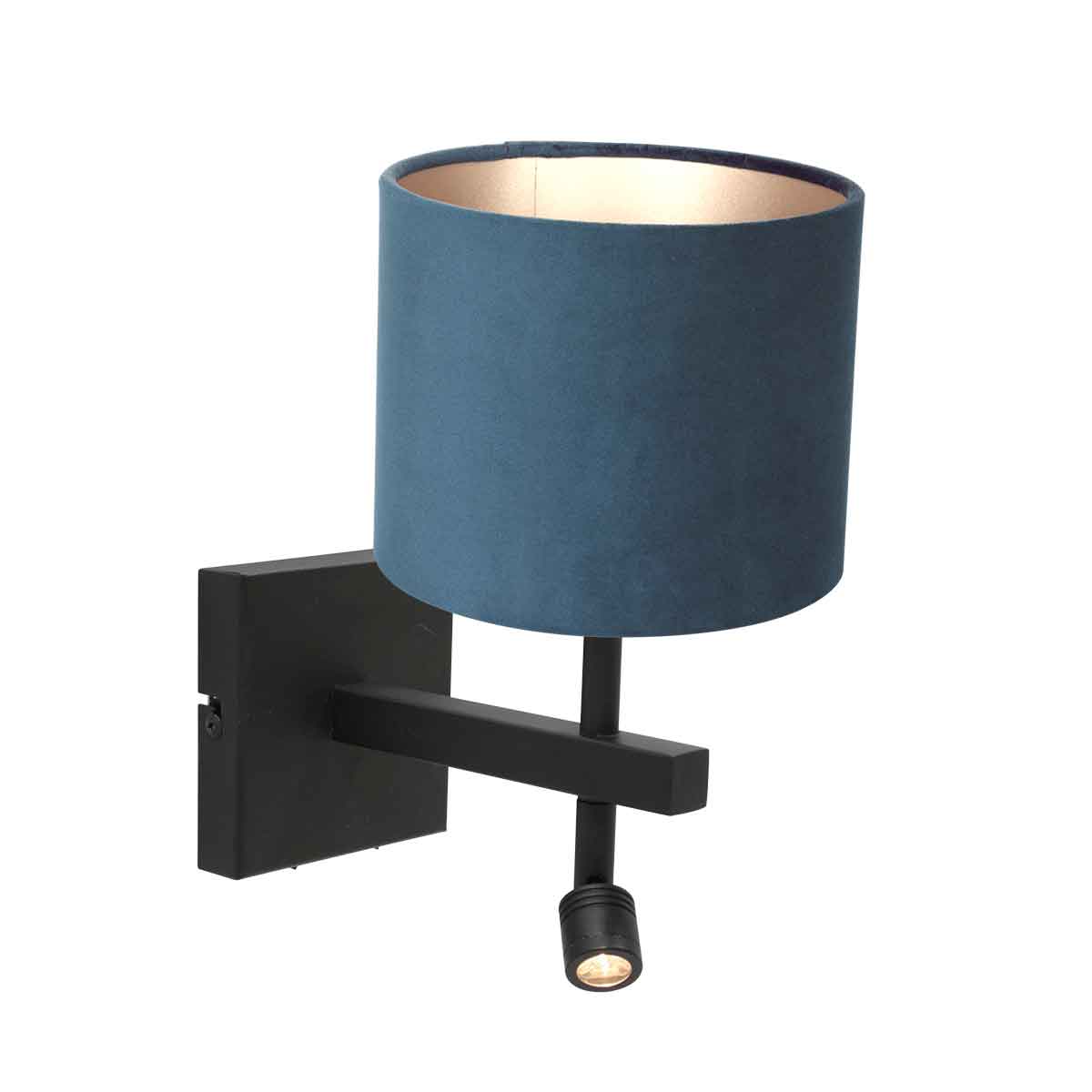leeslamp-voor-aan-de-muur-met-blauwe-kap-steinhauer-stang-main-image