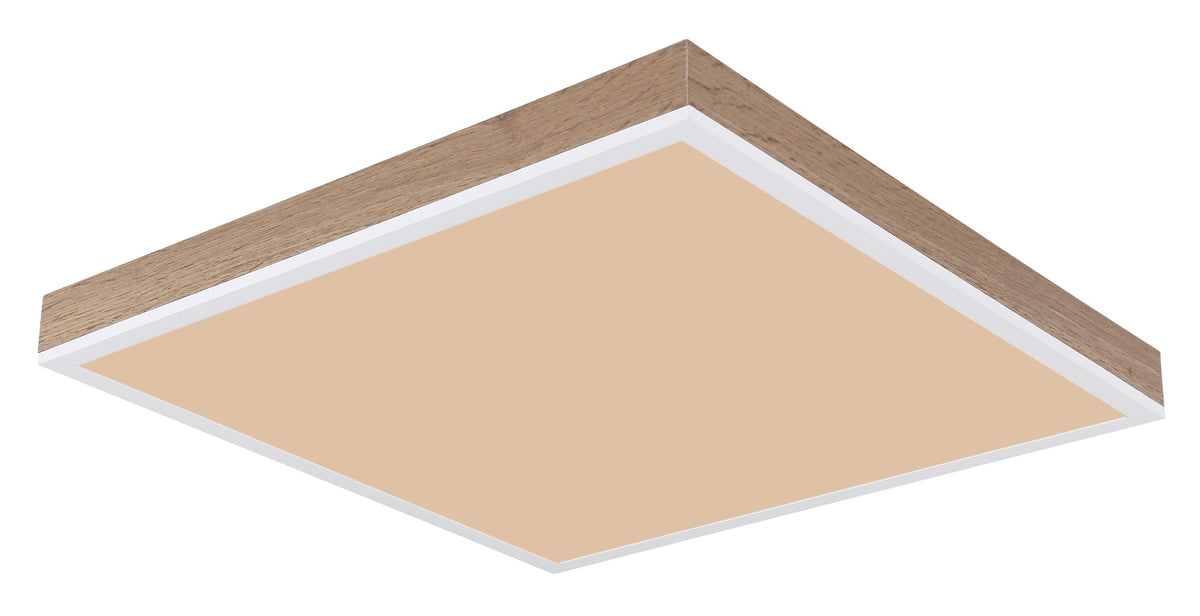 Subtil vit aluminium LED plafondlampa – bild 12