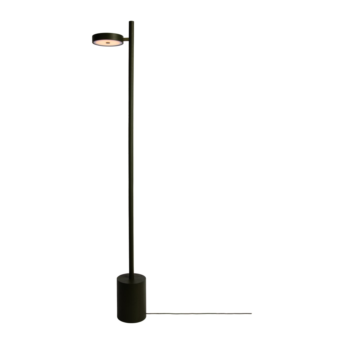 Nadčasová zelená jaseňová podlahová lampa GOOD&MOJO Okinawa