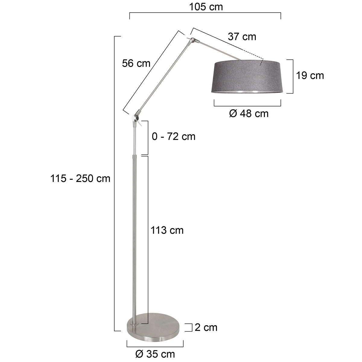 staalkleurige-booglamp-met-zachte-grijze-kap-steinhauer-prestige-chic-variant-image7