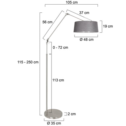 staalkleurige-booglamp-met-zachte-grijze-kap-steinhauer-prestige-chic-variant-image7