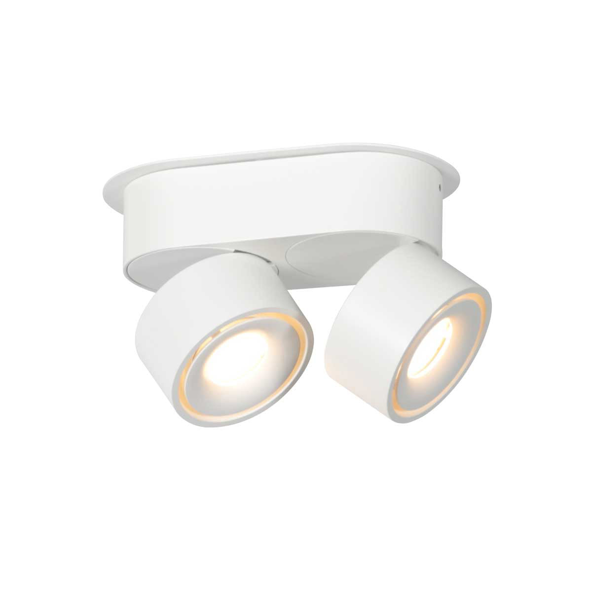 Mexlite Fez Black dubbele witte LED-opbouwspot – afbeelding 10