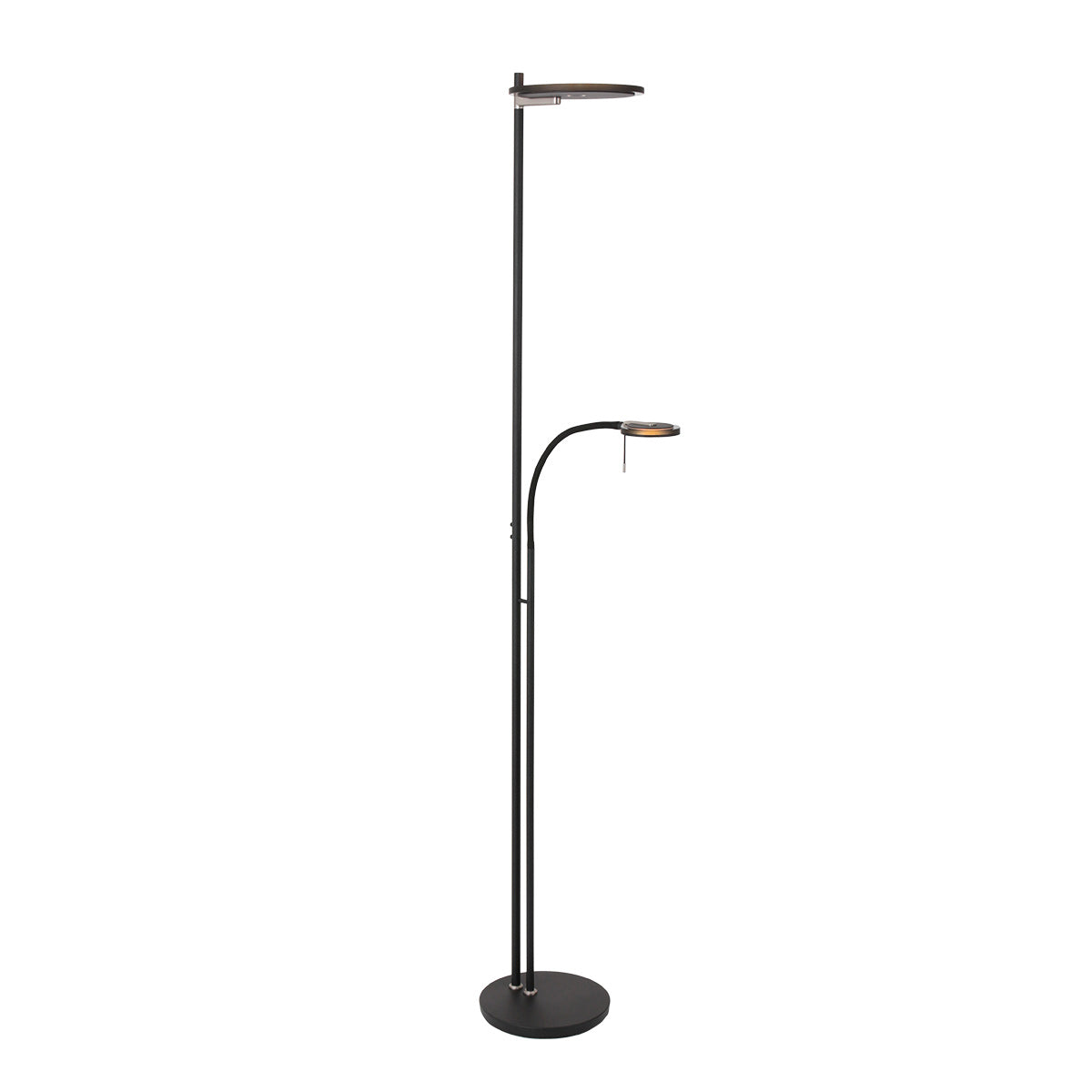 zwarte-design-uplight-met-leeslicht-steinhauer-turound-main-image