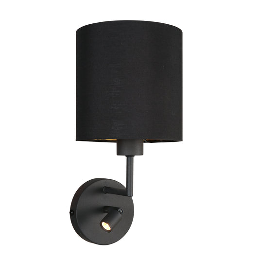 moderne-zwarte-wandlamp-rond-mexlite-noor-main-image
