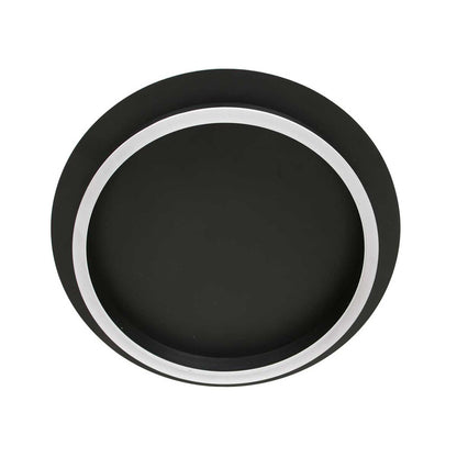 Черна кръгла LED плафониера Steinhauer Ringlux – изображение 12