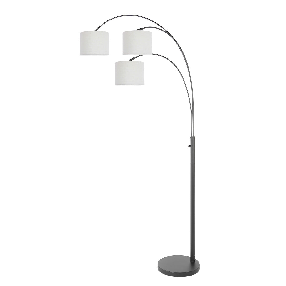 moderne-zwarte-booglamp-drie-lichts-steinhauer-sparkled-light-variant-image1