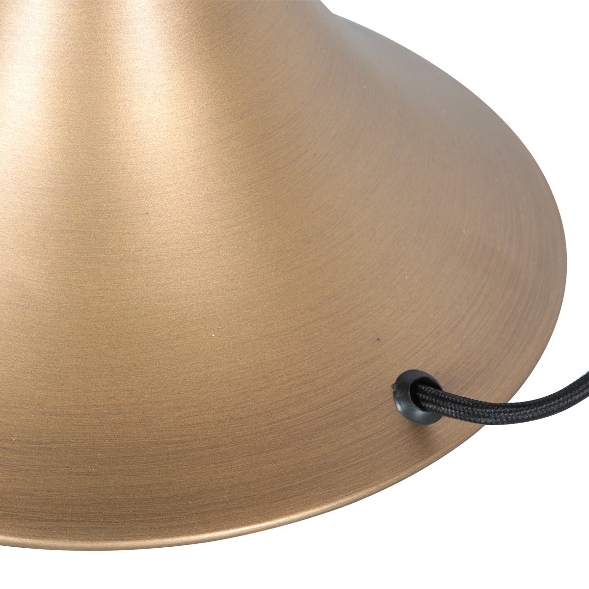 Bronzová stolná lampa s jantárovým sklom a dvomi svetelnými bodmi Steinhauer Ancilla – obrázok 11
