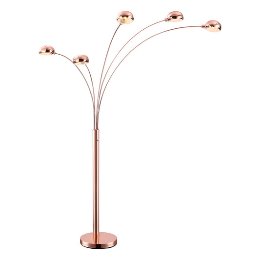 koperen-vloerlamp-koepelkappen-5-lichts-globo-newcastle-main-image
