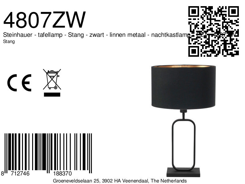 tafellamp-zwart-met-goudgeemailleerde-linnen-kap-steinhauer-stang-variant-image8a