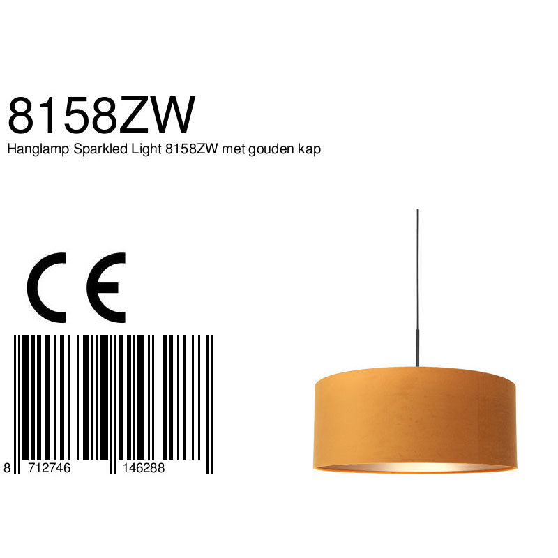 hanglamp-met-okergele-velvet-kap-steinhauer-sparkled-light-variant-image8a