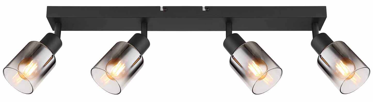 4-lichts-spot-zwart-metaal-rookglas-globo-hubertus-variant-image1