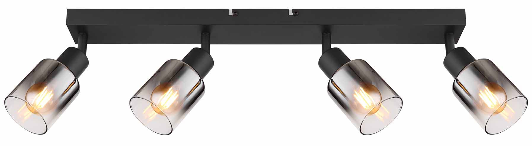 4-lichts-spot-zwart-metaal-rookglas-globo-hubertus-variant-image1