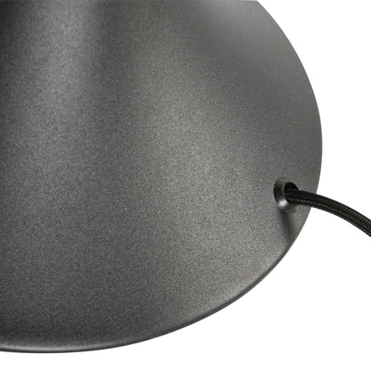 Čierna stolná lampa so zadným zrkadlovým sklom a dvoma svetelnými bodmi Steinhauer Ancilla – obrázok 11