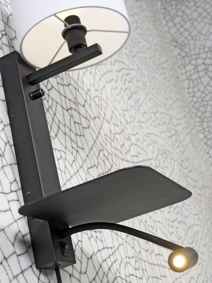 moderne-zwart-katoen-metalen-wandlamp-its-about-romi-florence-variant-image8