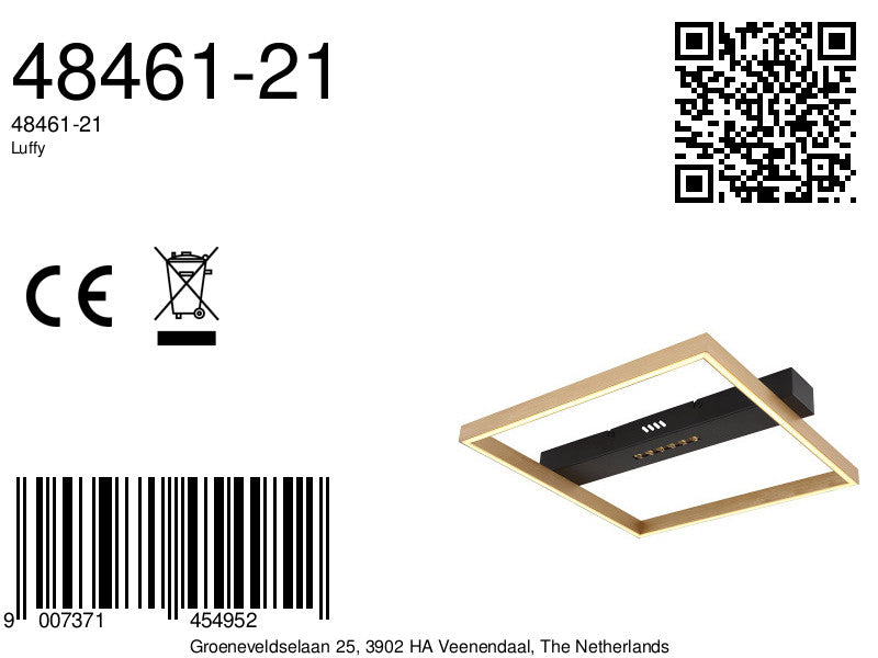 moderne-vierkante-zwarte-plafondlamp-globo-luffy-variant-image8a