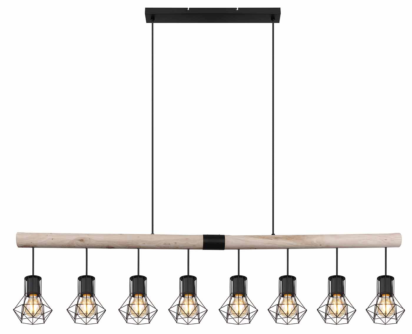 zwarte-diamantkap-hanglamp-8-lichts-globo-priska-variant-image1