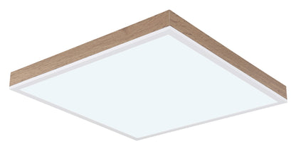 Subtil vit aluminium LED plafondlampa – bild 5