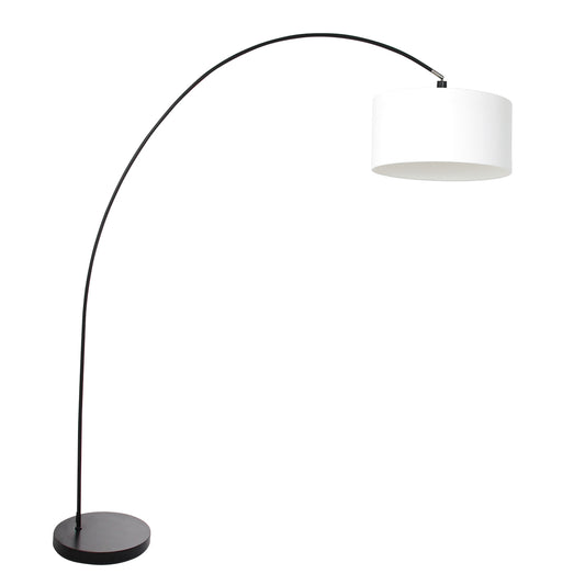 zwarte-moderne-booglamp-met-witte-lampenkap-mexlite-solva-main-image