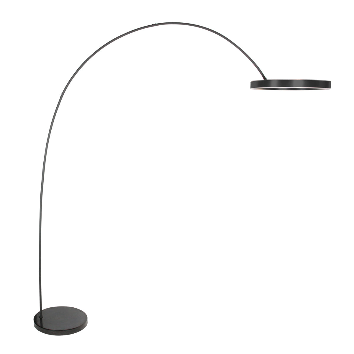 moderne-zwarte-booglamp-marmerlook-voet-en-dimbare-led-ring-mexlite-luna-arc-main-image