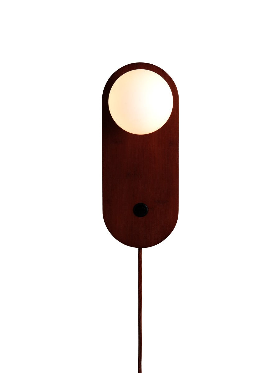 Lampada da parete in bambù marrone caldo GOOD&MOJO Java – immagine 1