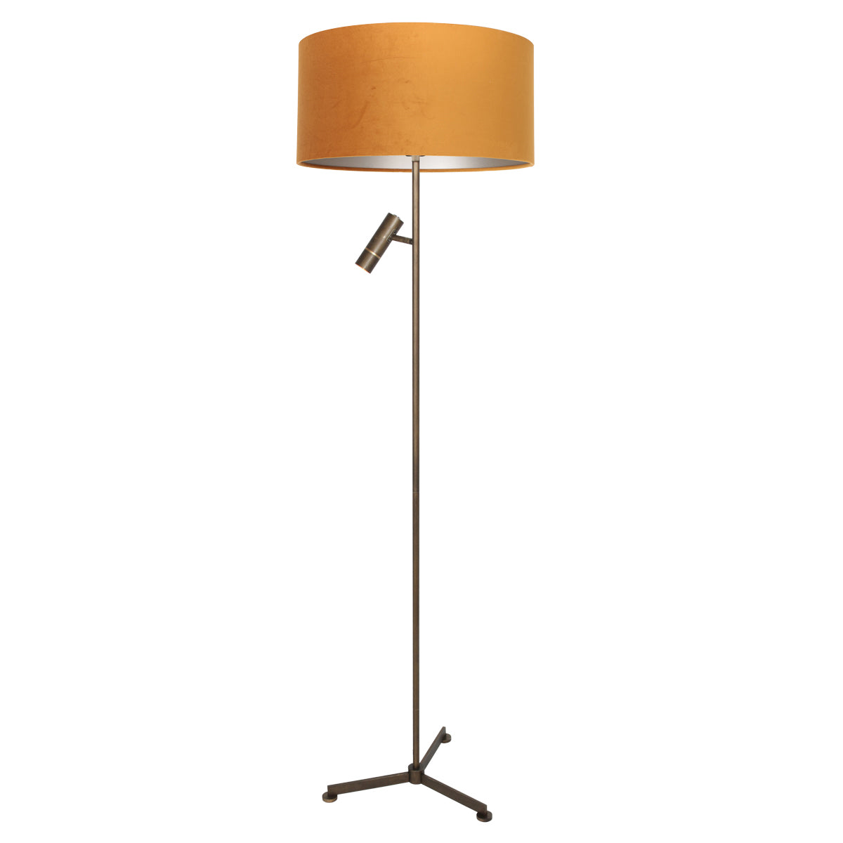 bronzen-vloerlamp-met-gouden-velours-kap-en-leesarm-steinhauer-stang-variant-image1