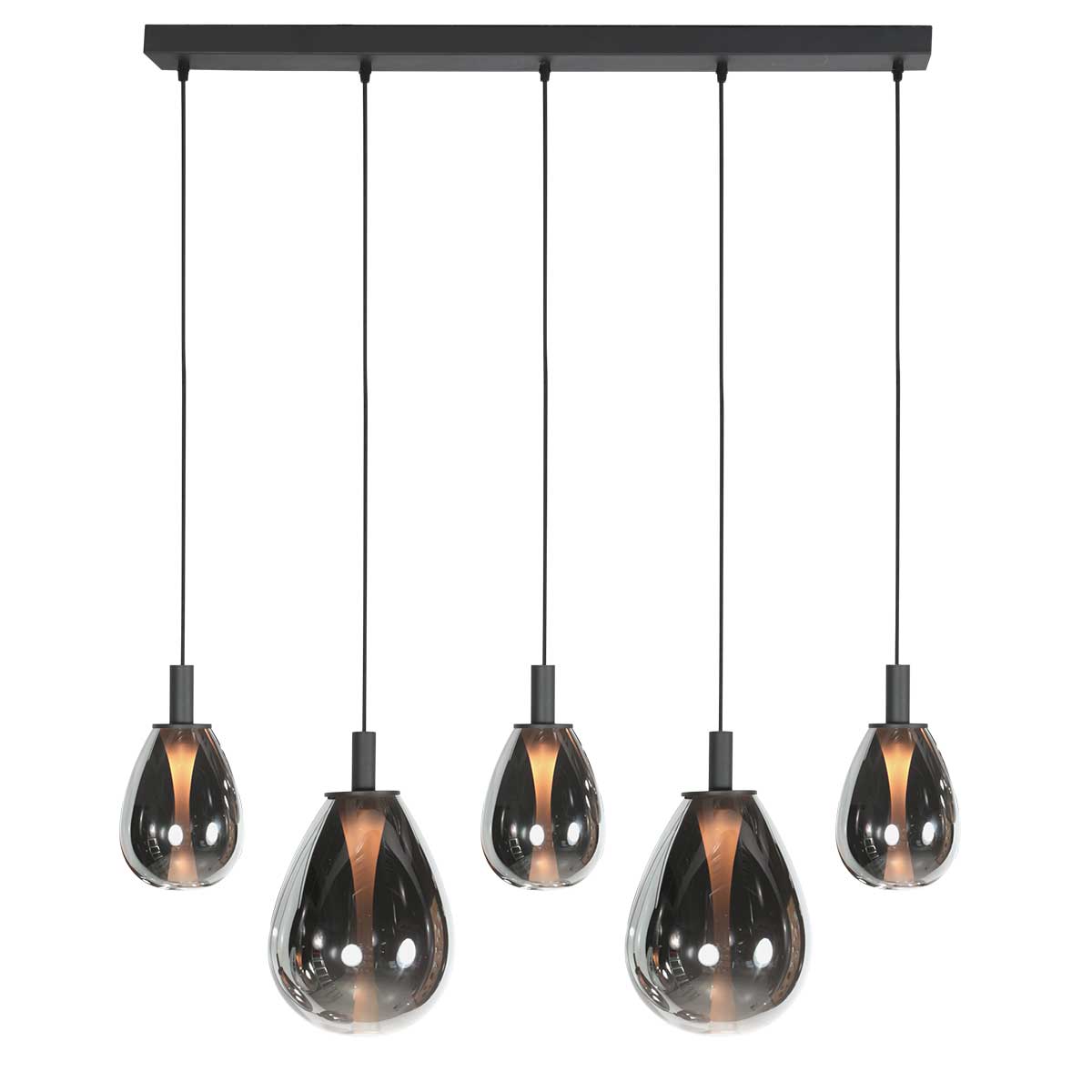 design-hanglamp-zwart-met-5-smoke-glazen-kappen-steinhauer-glimsy-main-image