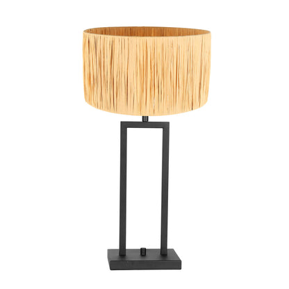strakke-zwarte-tafellamp-met-houtkleurige-kap-steinhauer-stang-variant-image1