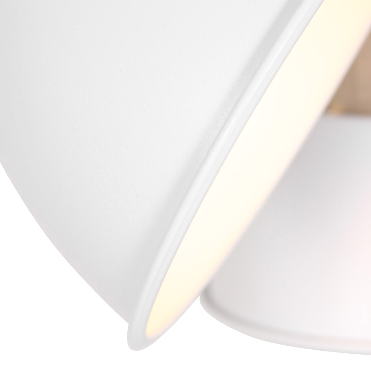 Biała industrialna lampa sufitowa Mexlite Gearwood 4-punktowa – zdjęcie 10