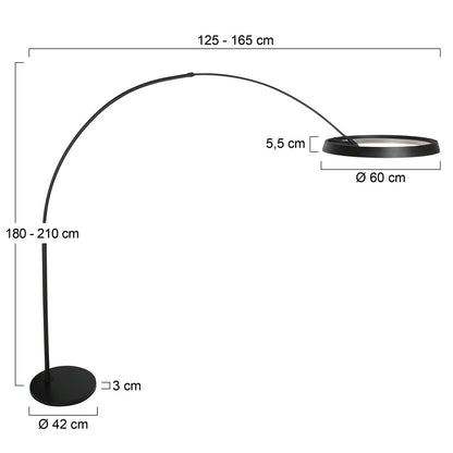 zwarte-booglamp-met-grote-led-ring-van-steinhauer-ringlux-variant-image7