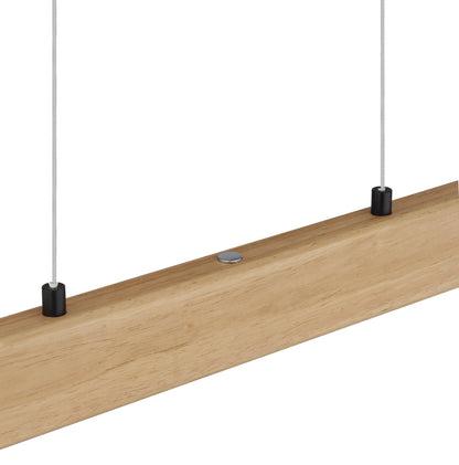 Luminária suspensa LED preta metálica com caráter – imagem 4