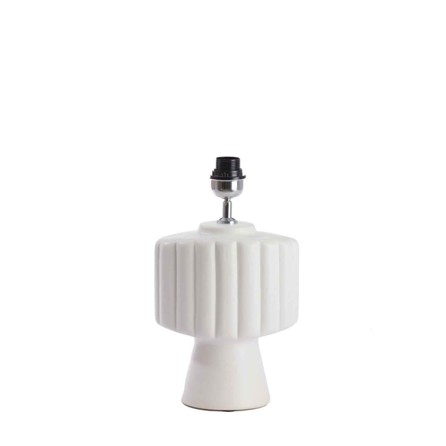 witte-keramische-lampvoet-geribbeld-light-living-gandara-main-image