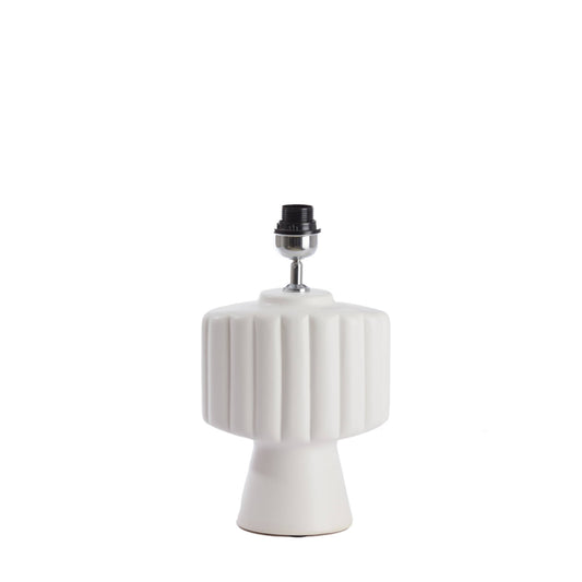 witte-keramische-lampvoet-geribbeld-light-living-gandara-main-image