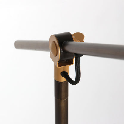 Mexlite Nove bronzen vloerlamp met gouden details – afbeelding 10