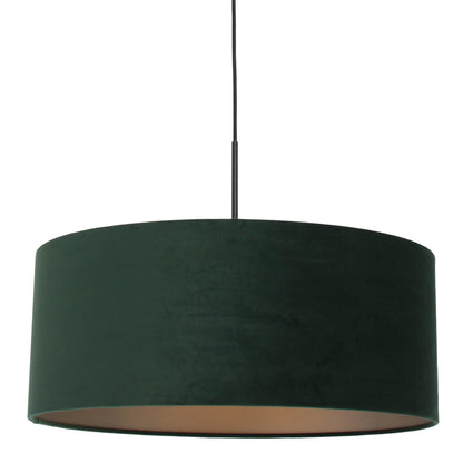 hanglamp-met-groene-velvet-kap-steinhauer-sparkled-light-main-image