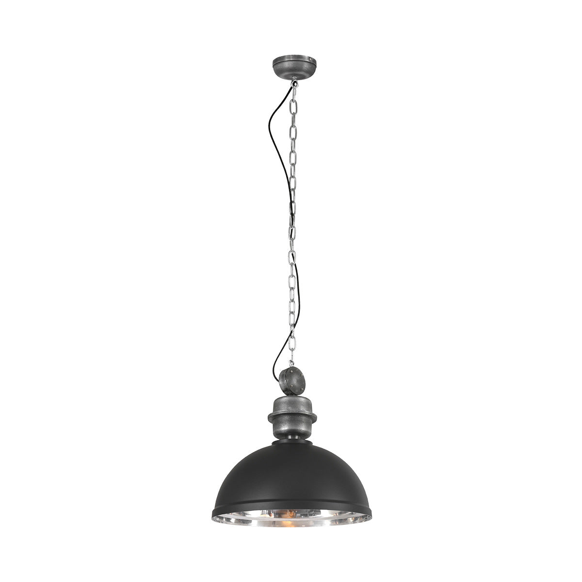 Mexlite Gaeve Black Industrial Pendant Light Ø50cm – image 1