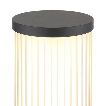Grande lâmpada de parede exterior LED de alumínio na cor antracite – imagem 3