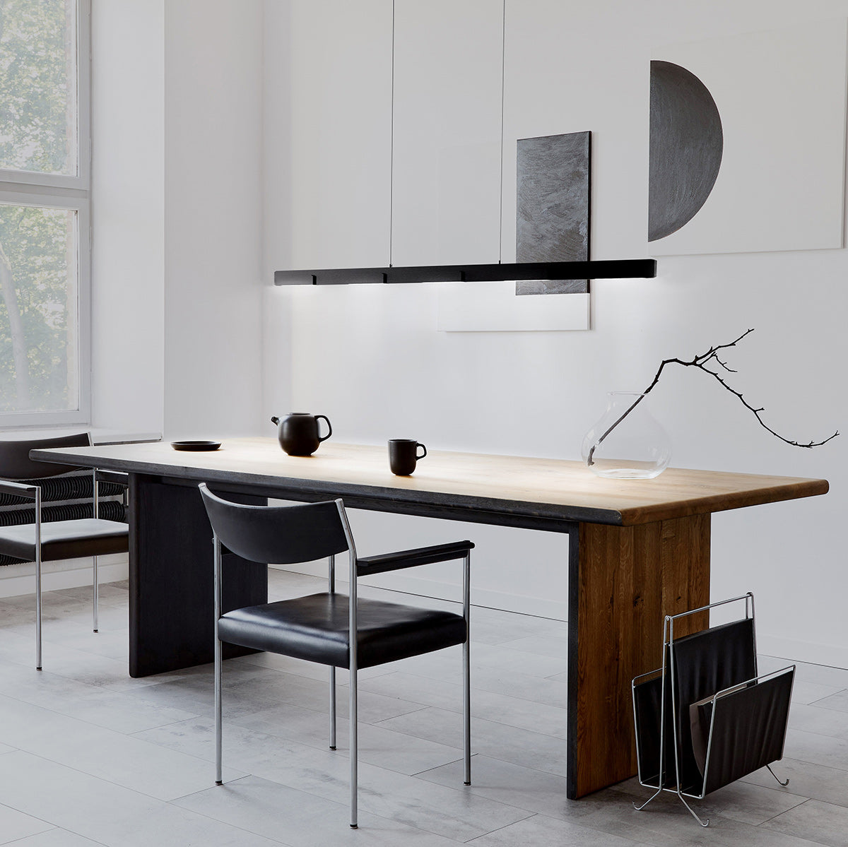Steinhauer Bloc fekete LED függőlámpa, 7 fényponttal – 2. kép