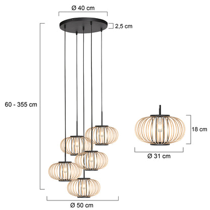 zwarte-hanglamp-met-vijf-middelgrote-bamboekappen-mexlite-haloswap-variant-image7